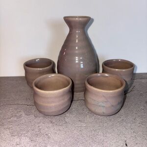 Elegant Ceramic Sake Set